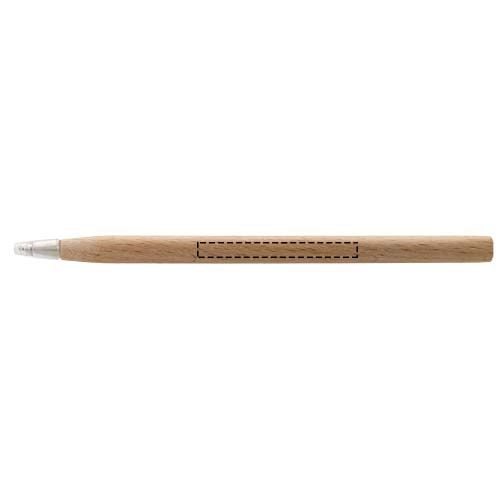 Arica wooden ballpoint pen (black ink)