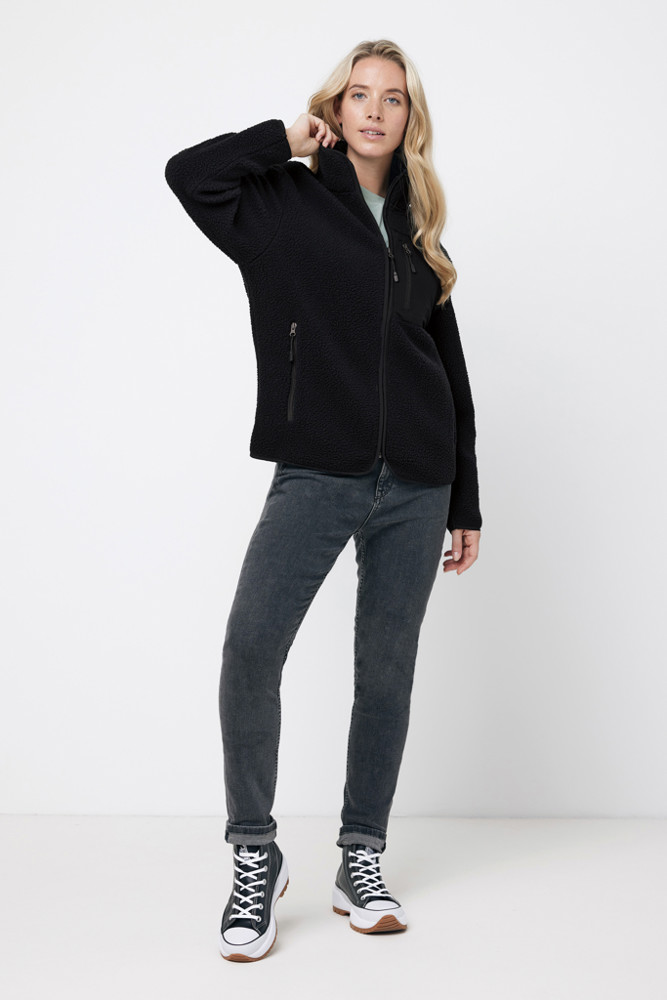 IQONIQ Diran recycled polyester pile fleece jacket