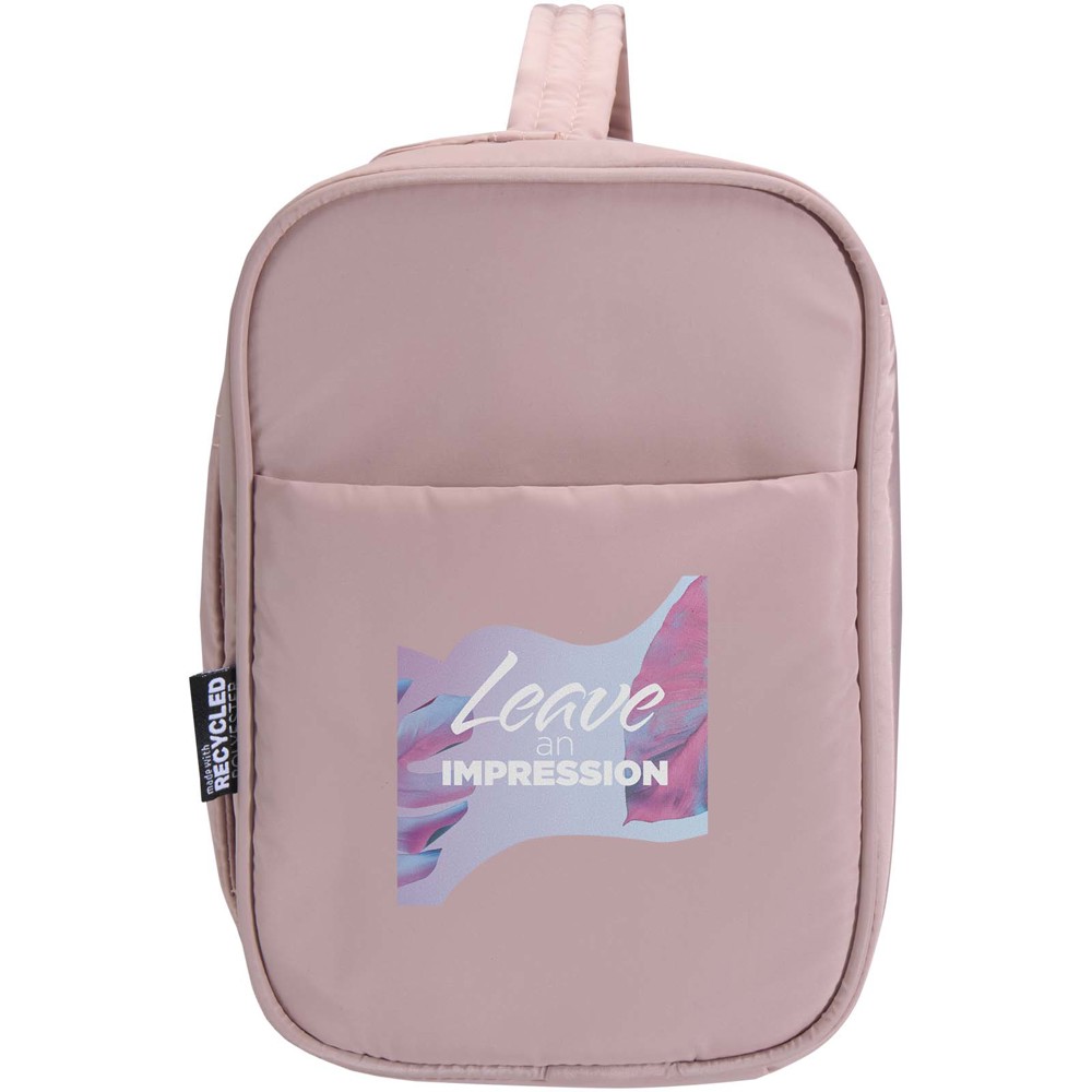Puffer GRS recycled hangable toiletry bag 8L