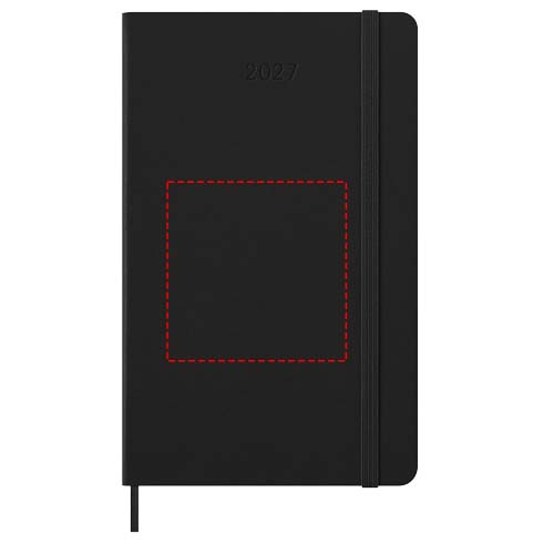 Moleskine hard cover 12 month L weekly planner vertical