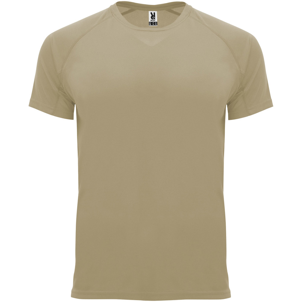 Bahrain 135 g/m2 short sleeve men's sports t-shirt - Dark Sand