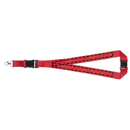 Yogi lanyard detachable buckle break-away closure