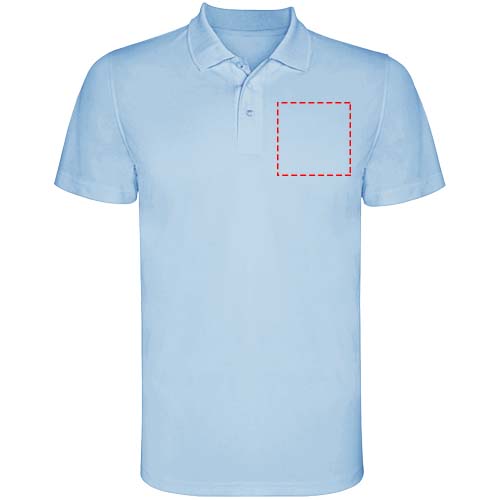 Monzha 150 g/m² short sleeve men's sports polo