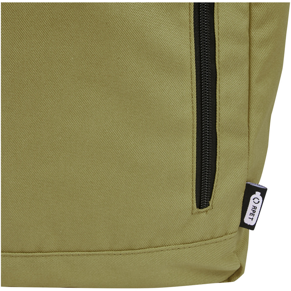 Byron 15.6" GRS RPET roll-top backpack 18L