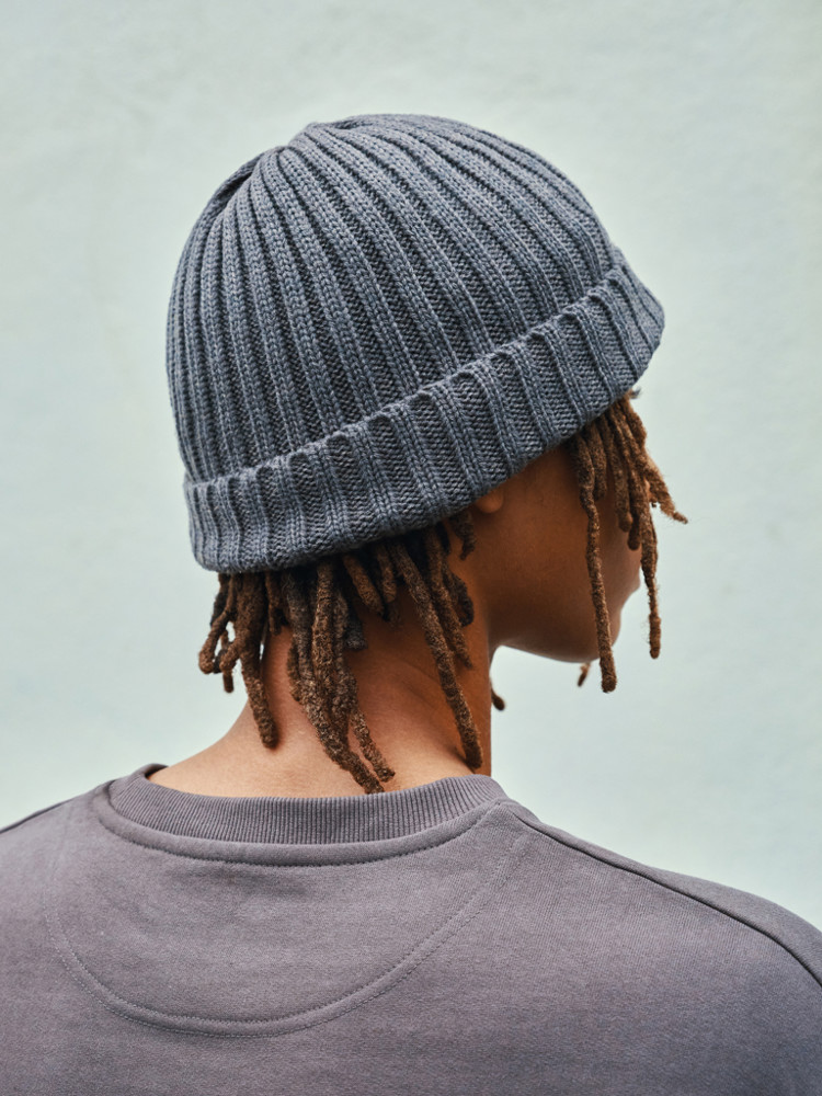 Kennedi AWARE™ Polylana® beanie with large rib