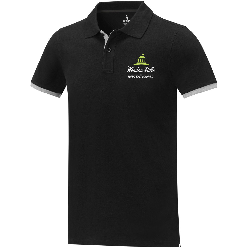Morgan 200 g/m2 short sleeve men's duotone polo