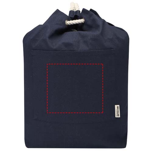 Florida 270 g/m² GRS recycled sailor duffel bag 15L
