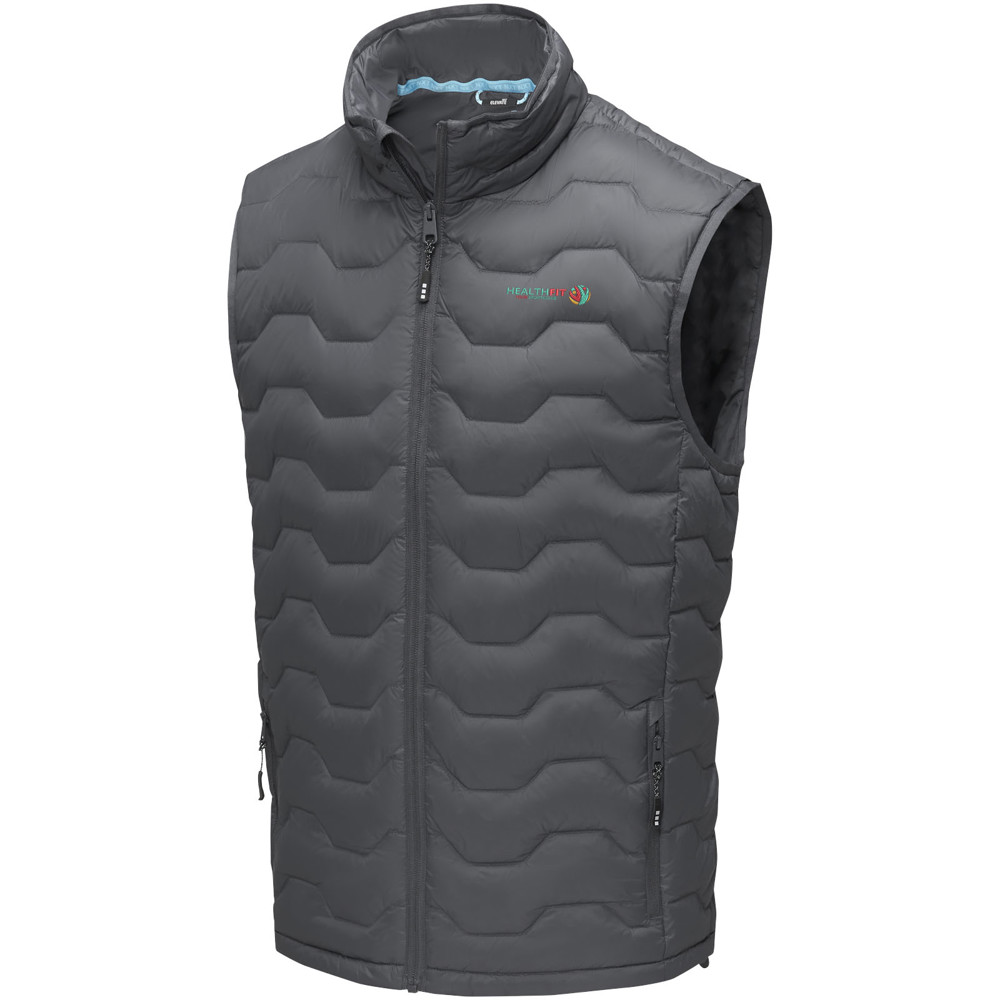 Petalite men's GRS recycled insulated down bodywarmer