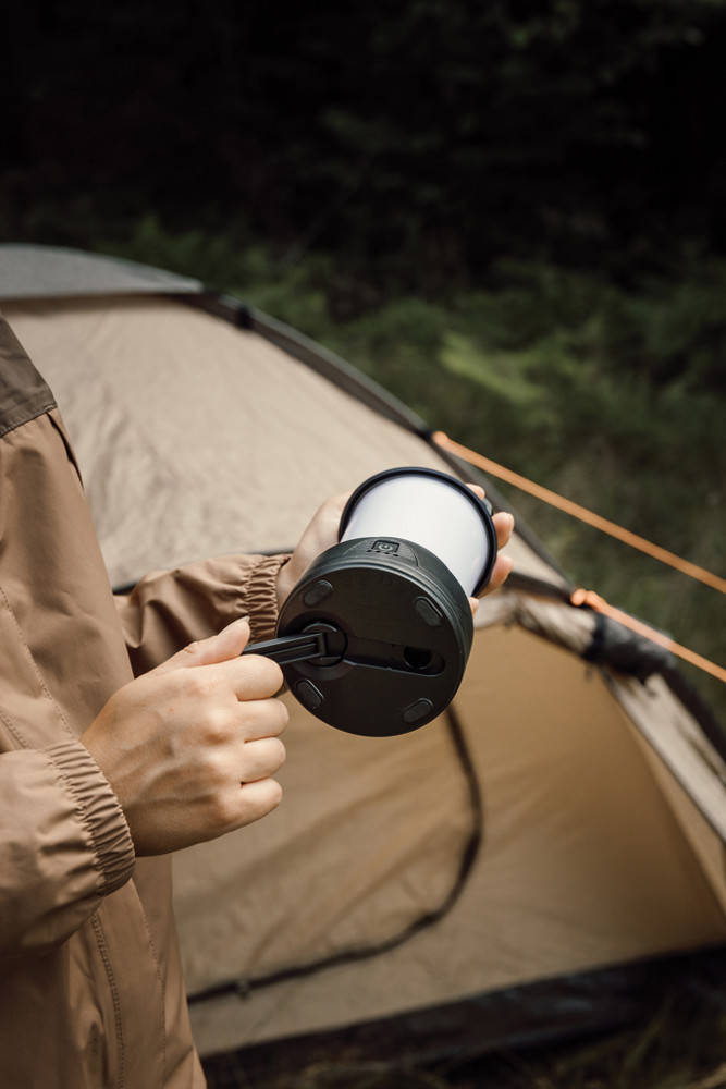 Nordic Drift Everest RCS Bright camping lantern with crank