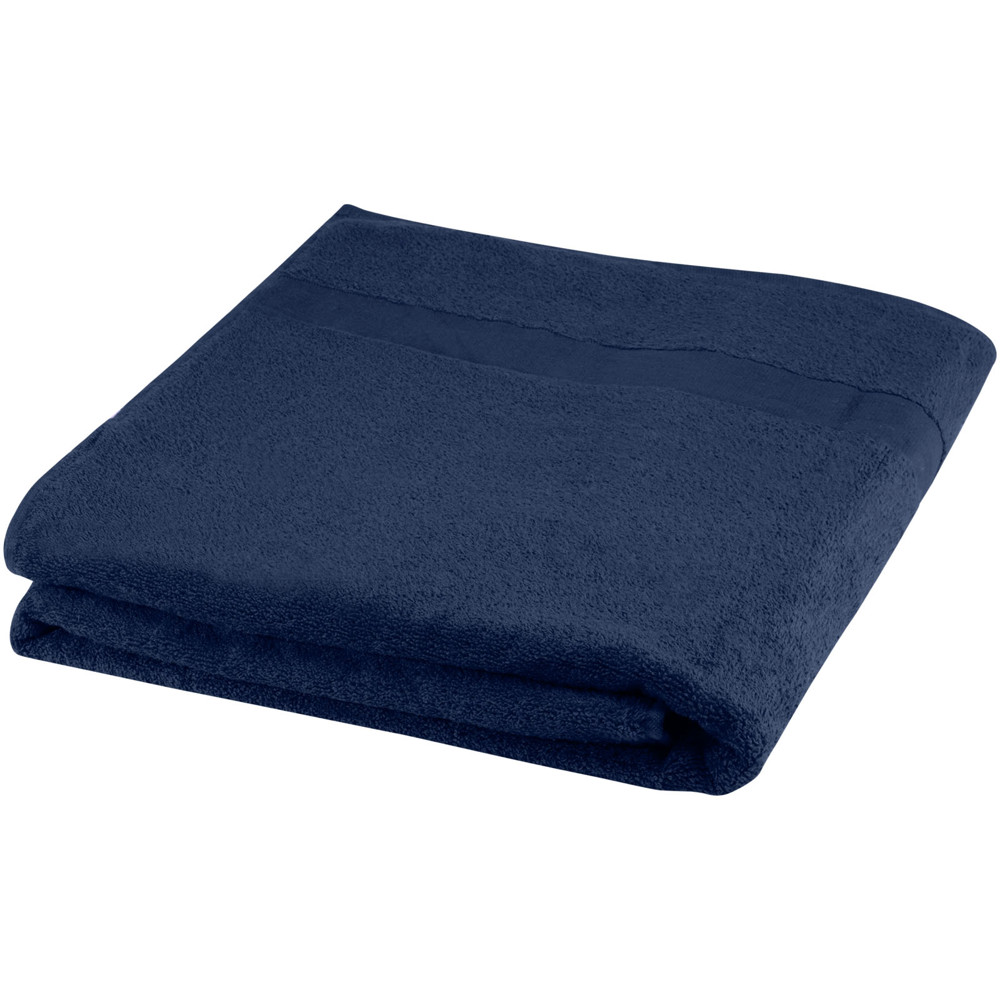 Evelyn 450 g/m² cotton towel 100x180 cm - Navy