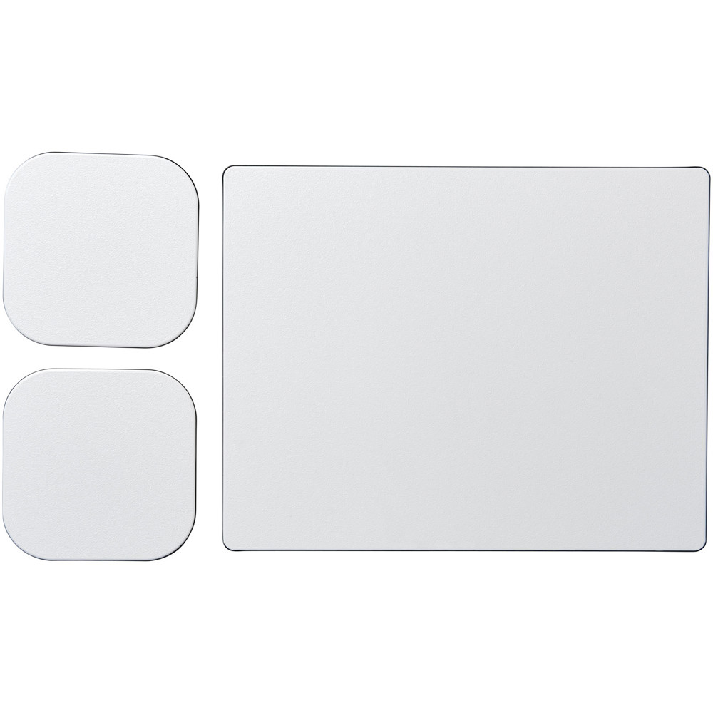 Brite-Mat® mouse mat and coaster set combo 3