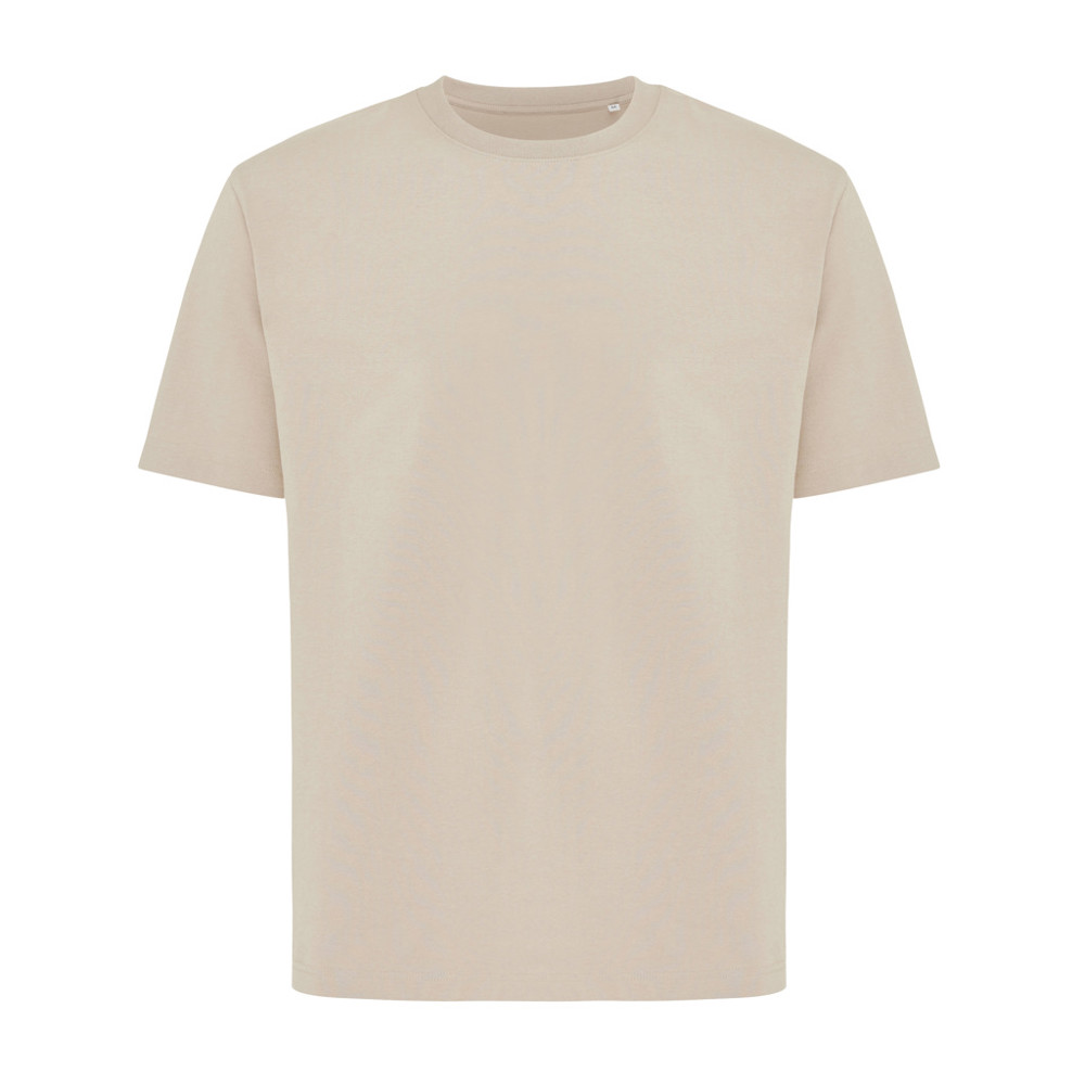 IQONIQ Nikko heavyweight recycled cotton t-shirt - desert (± PMS 14-0708 TCX)