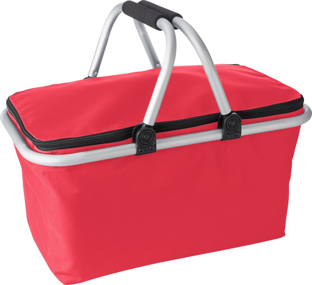 Cooler basket Cassian | Foldable | 30 l - RED