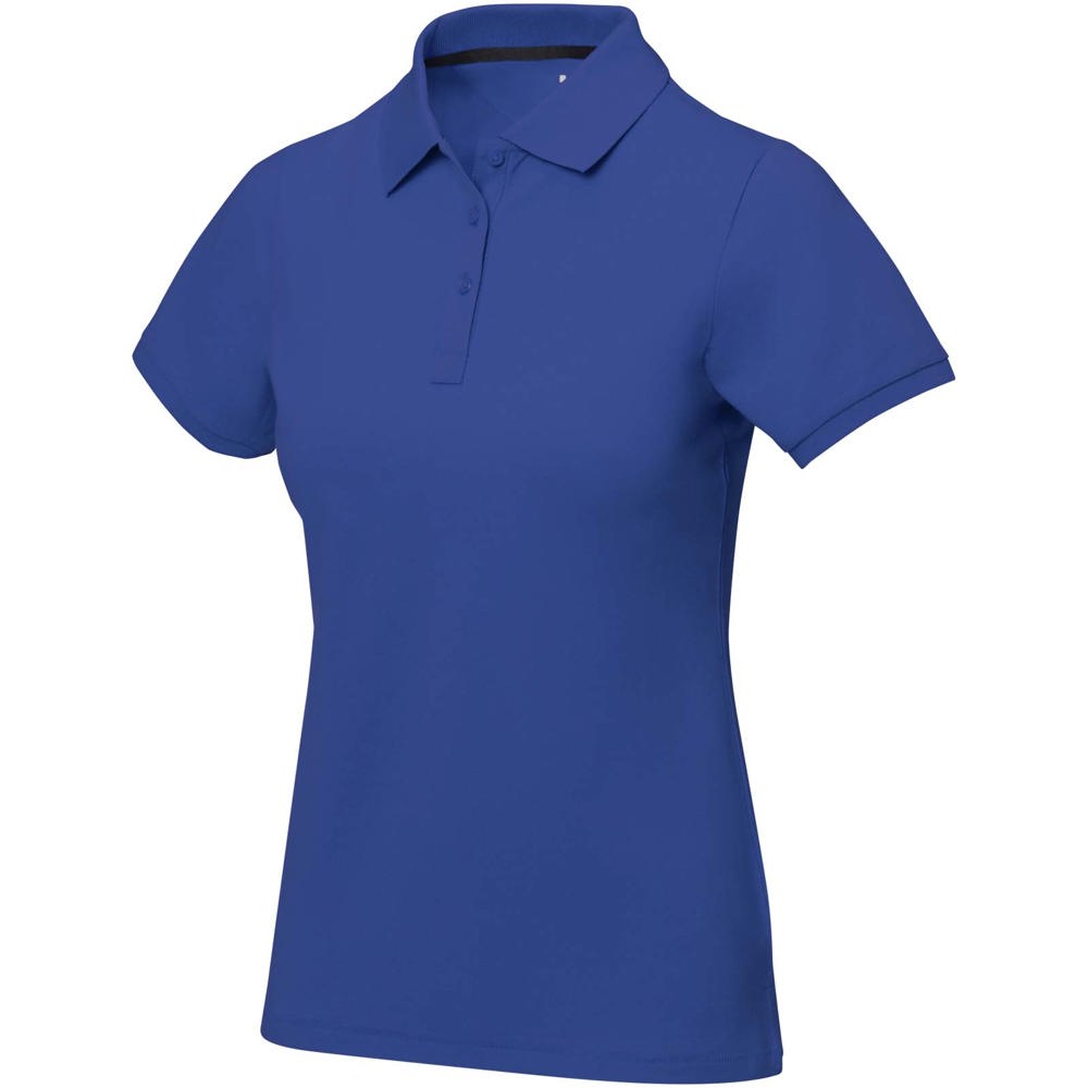 Calgary 200 g/m2 short sleeve women's polo - Blue