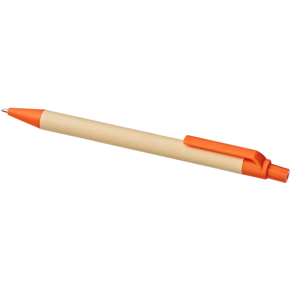 Berk recycled carton and corn plastic ballpoint pen (black ink)
