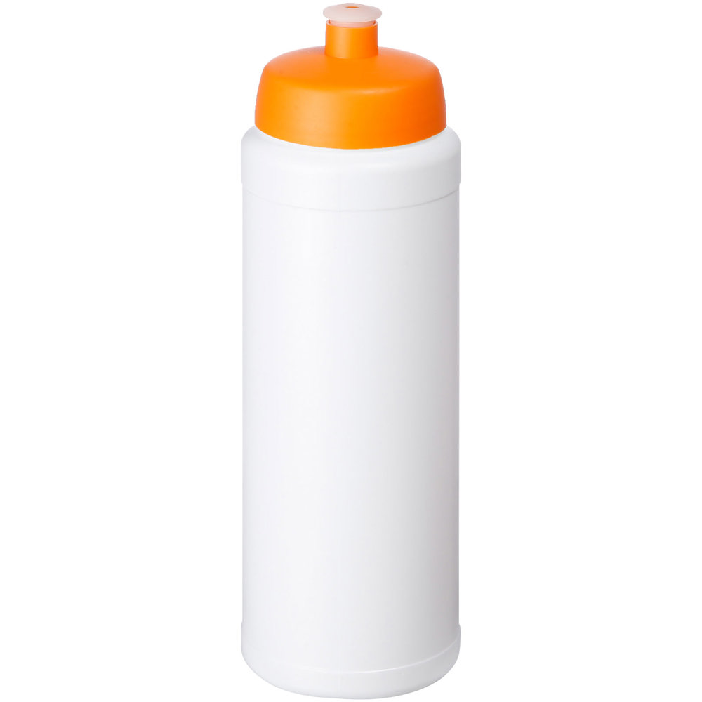 Baseline® Plus 750 ml bottle with sports lid - White, Orange