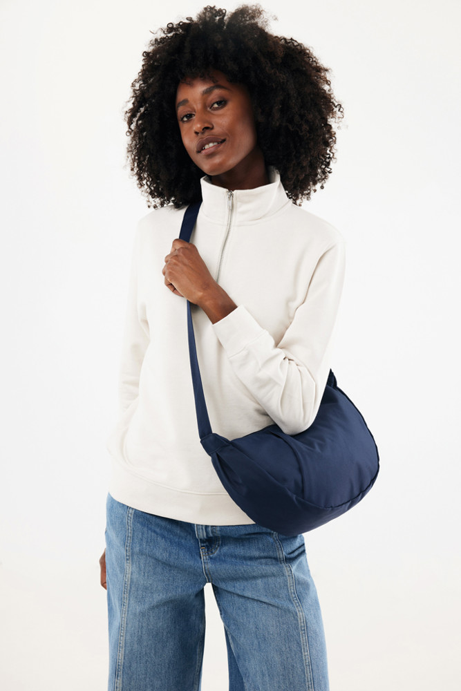 Crescent XL AWARE™ RPET half moon sling bag