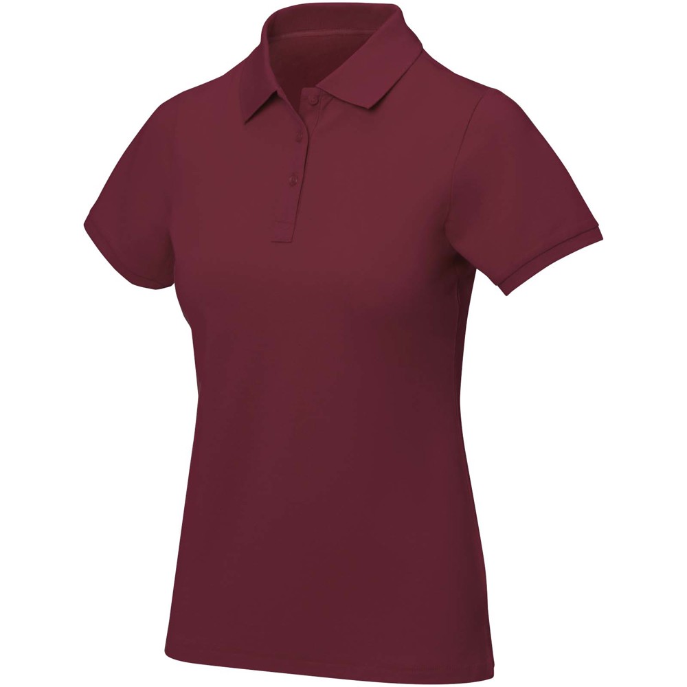 Calgary 200 g/m2 short sleeve women's polo - Deep Burgundy