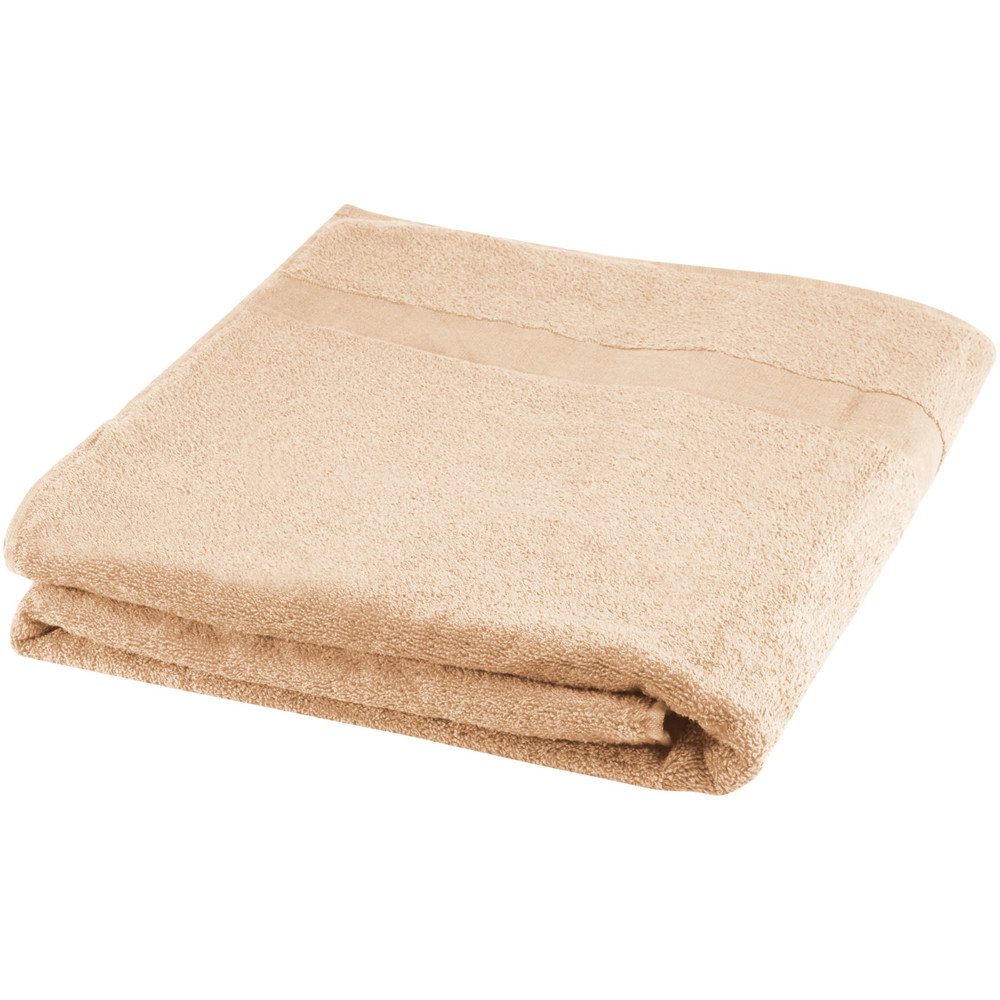 Evelyn 450 g/m² cotton towel 100x180 cm - Beige