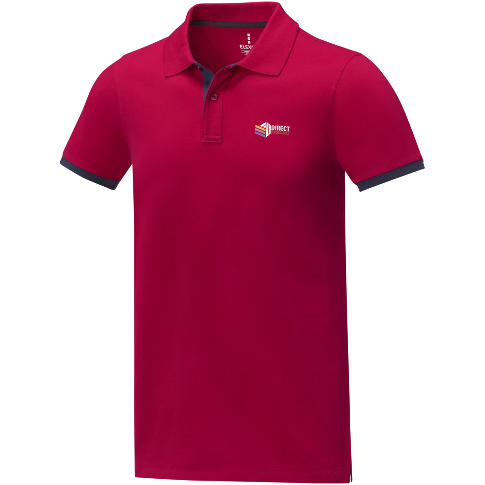 Morgan 200 g/m2 short sleeve men's duotone polo