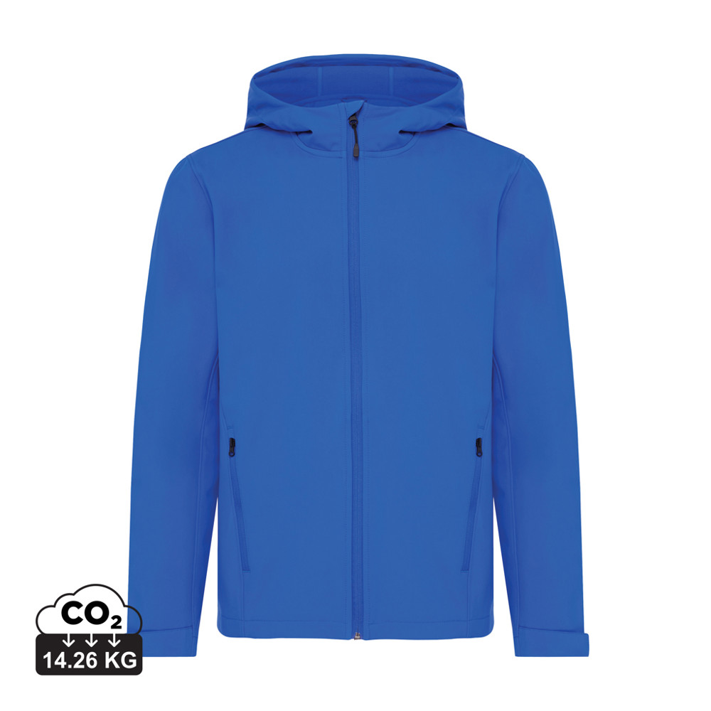 IQONIQ Makalu men recycled polyester soft shell jacket