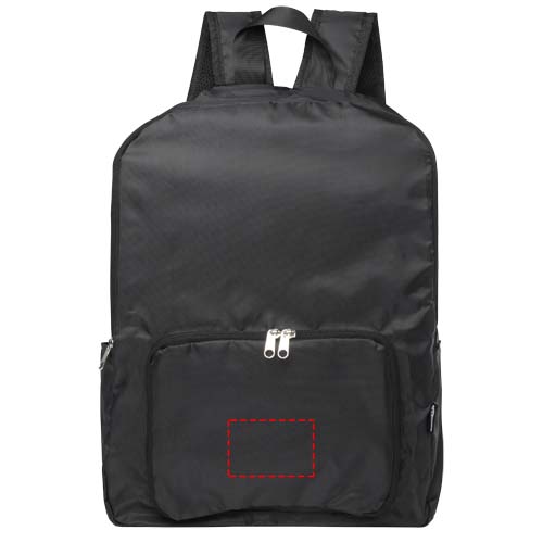 EcoFold RPET foldable backpack 15L