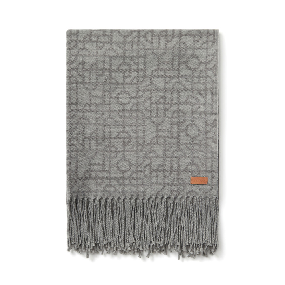 VINGA Verso blanket - grey (± PMS 19-3803)