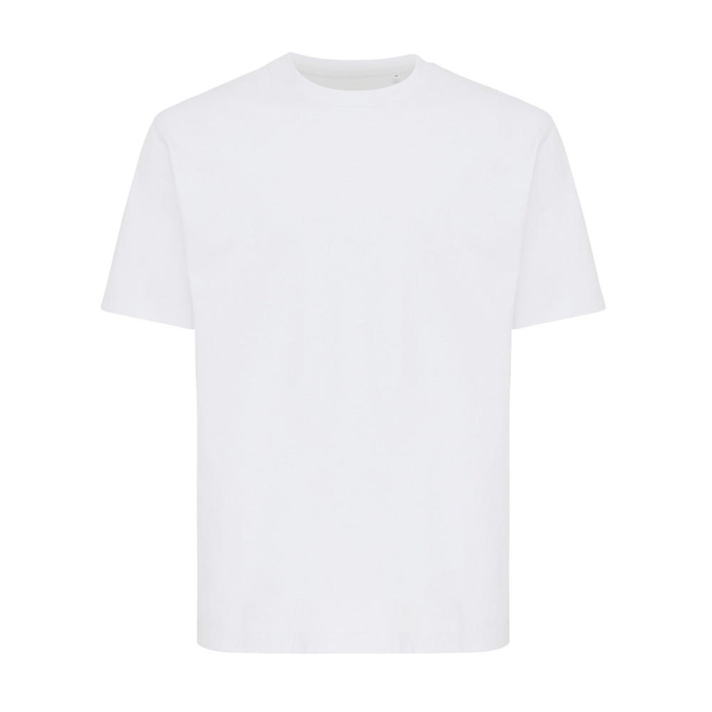 IQONIQ Nikko heavyweight recycled cotton t-shirt - recycled white (± PMS 11-0601 TCX)