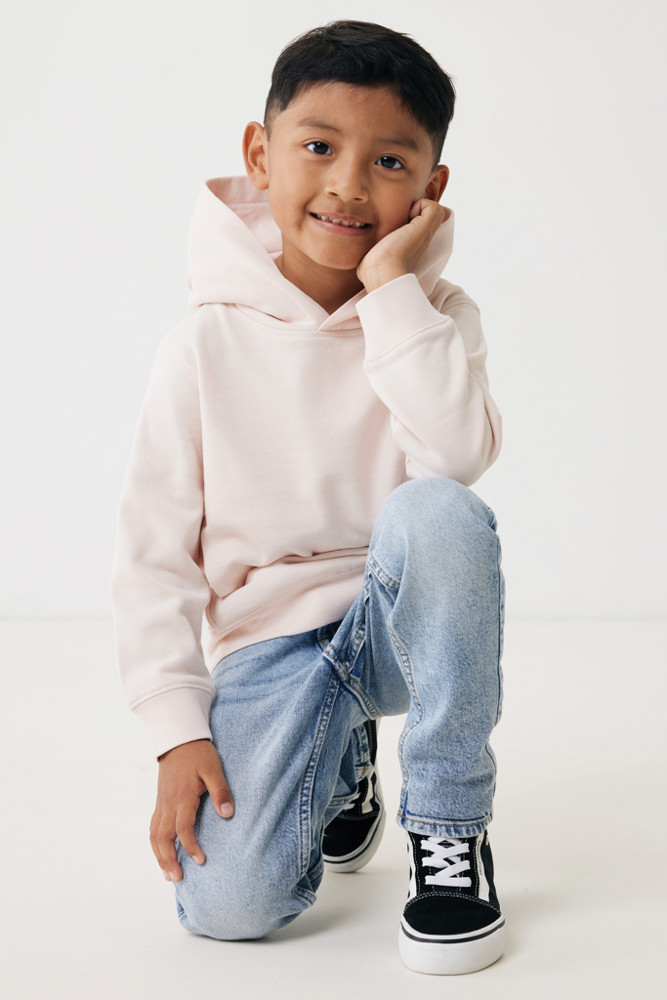 IQONIQ Yengo kids recycled cotton hoodie with sidepockets