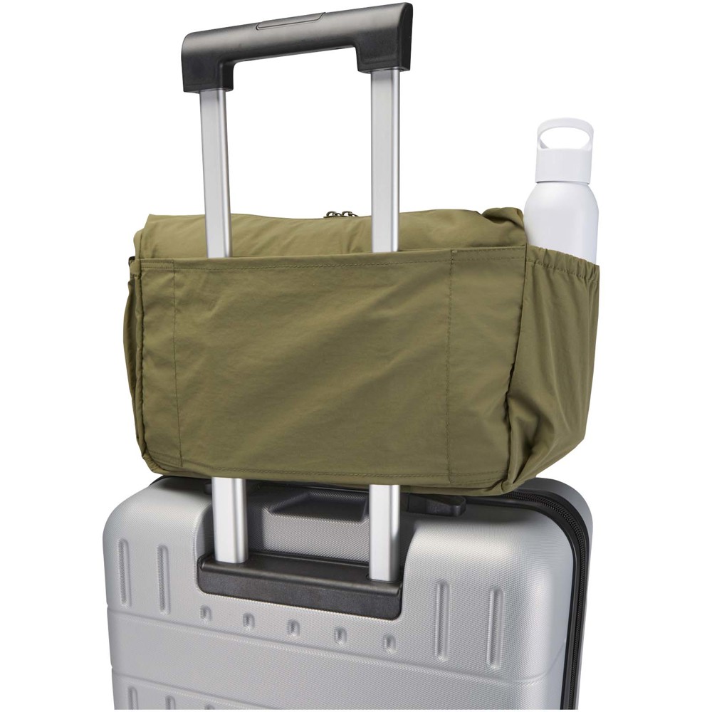 Calli 13" GRS recycled nylon laptop messenger bag