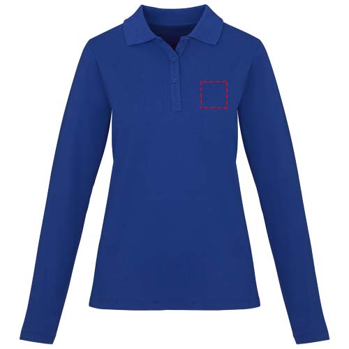 Calgary 180 g/m2 long sleeve women's polo