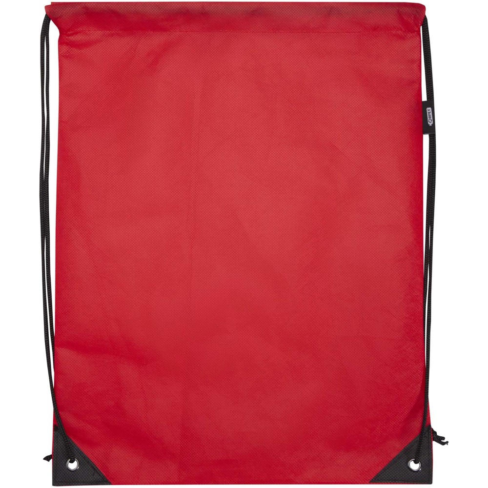 Evergreen GRS recycled non-woven drawstring bag 5L