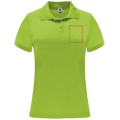 Monzha 150 g/m² short sleeve women's sports polo