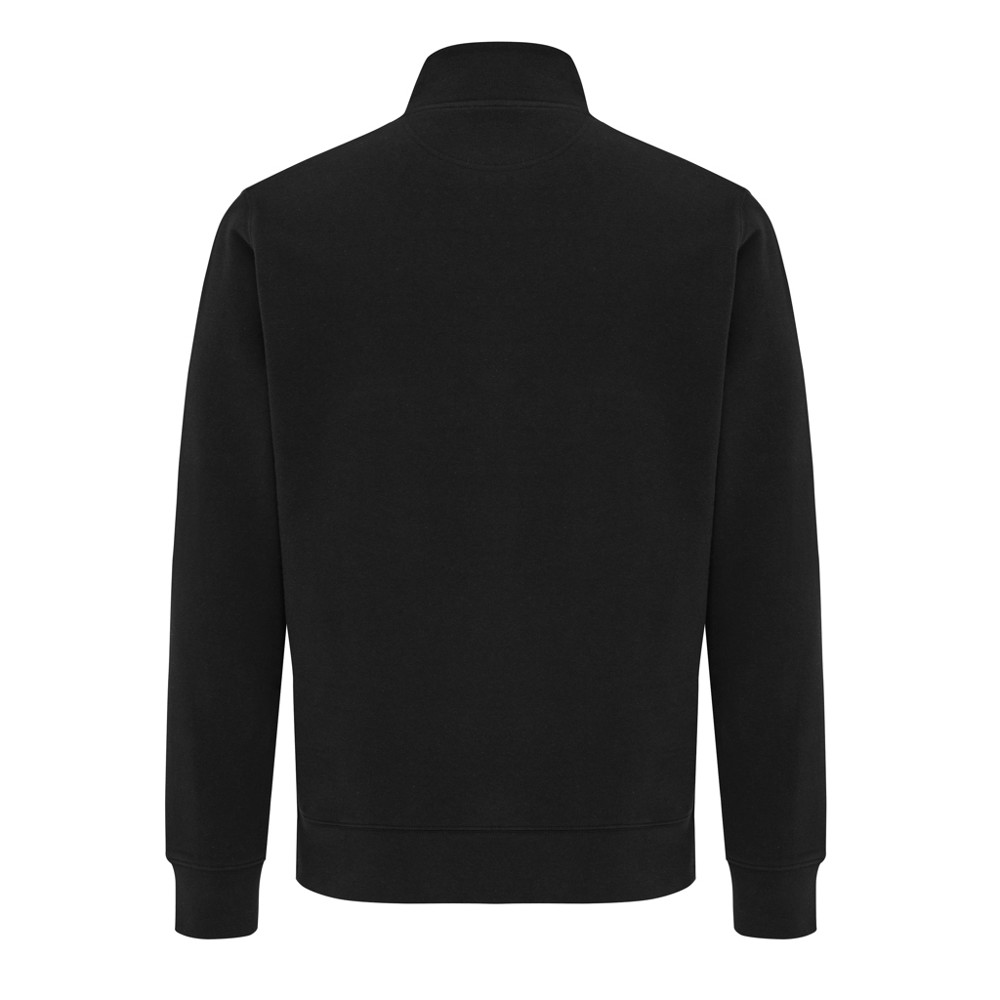 IQONIQ Elgon recycled cotton quarter zip sweater