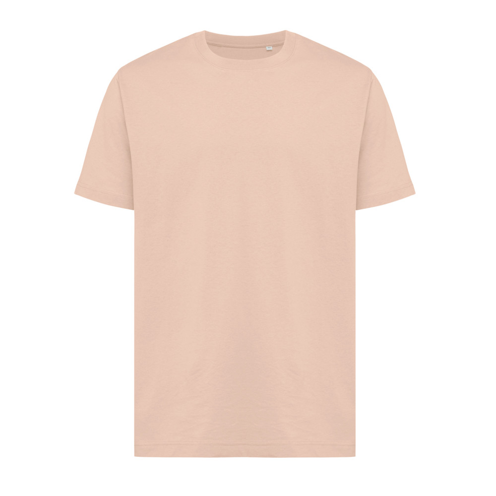IQONIQ Kakadu relaxed recycled cotton t-shirt - peach nectar (± PMS 14-1314 TCX)