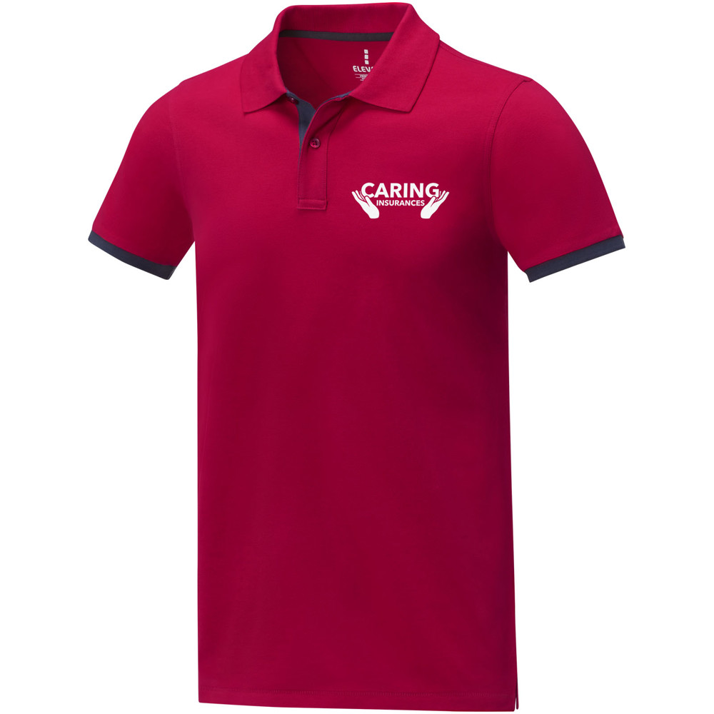 Morgan 200 g/m2 short sleeve men's duotone polo