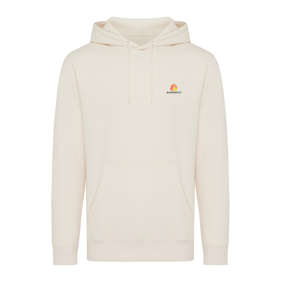 IQONIQ Rila lightweight recycled cotton hoodie