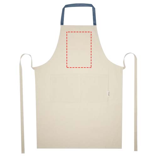 Nia 200 g/m² recycled cotton apron
