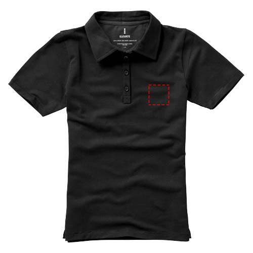 Markham 200 g/m2 short sleeve women's stretch polo