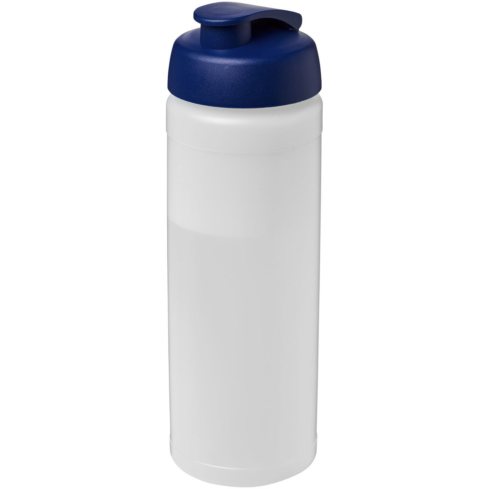 Baseline® Plus 750 ml flip lid sport bottle - Transparent, Blue