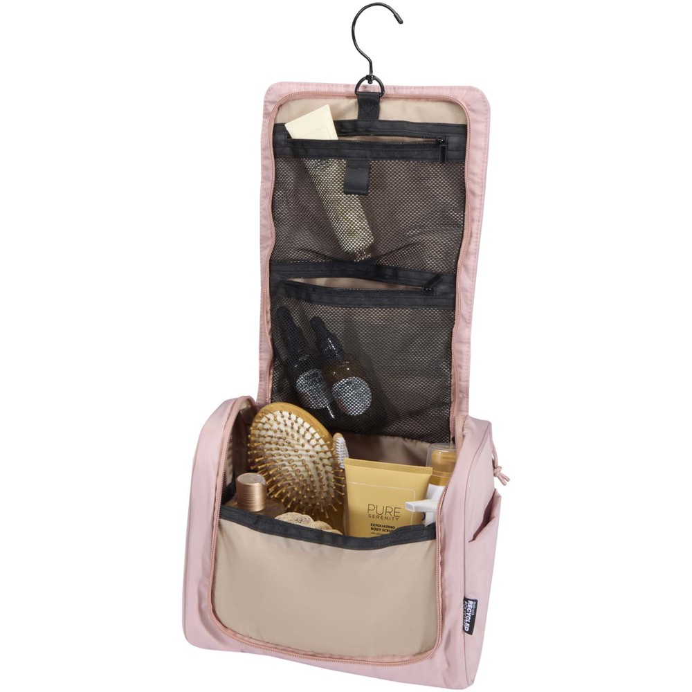Puffer GRS recycled hangable toiletry bag 8L