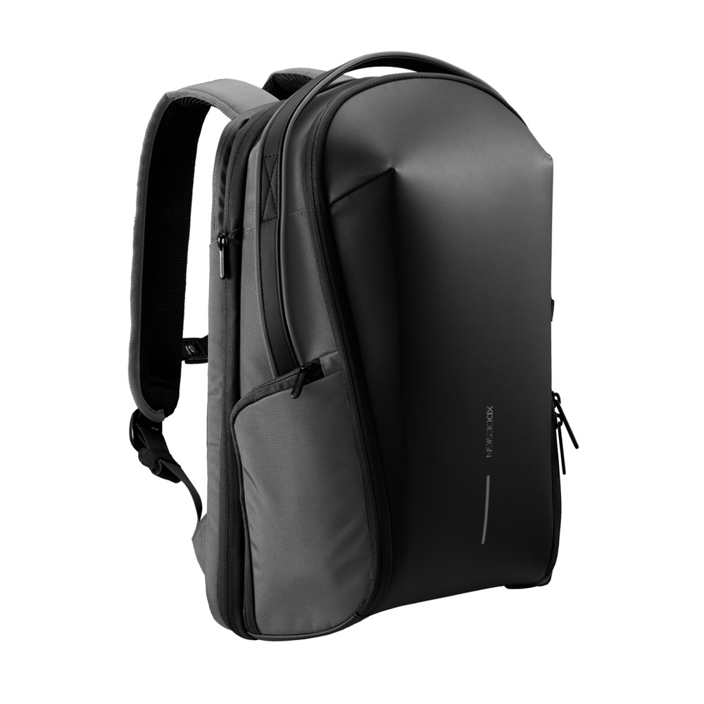Bizz Backpack - grey, black (± PMS Cool Grey 11C/ ± PMS Black)