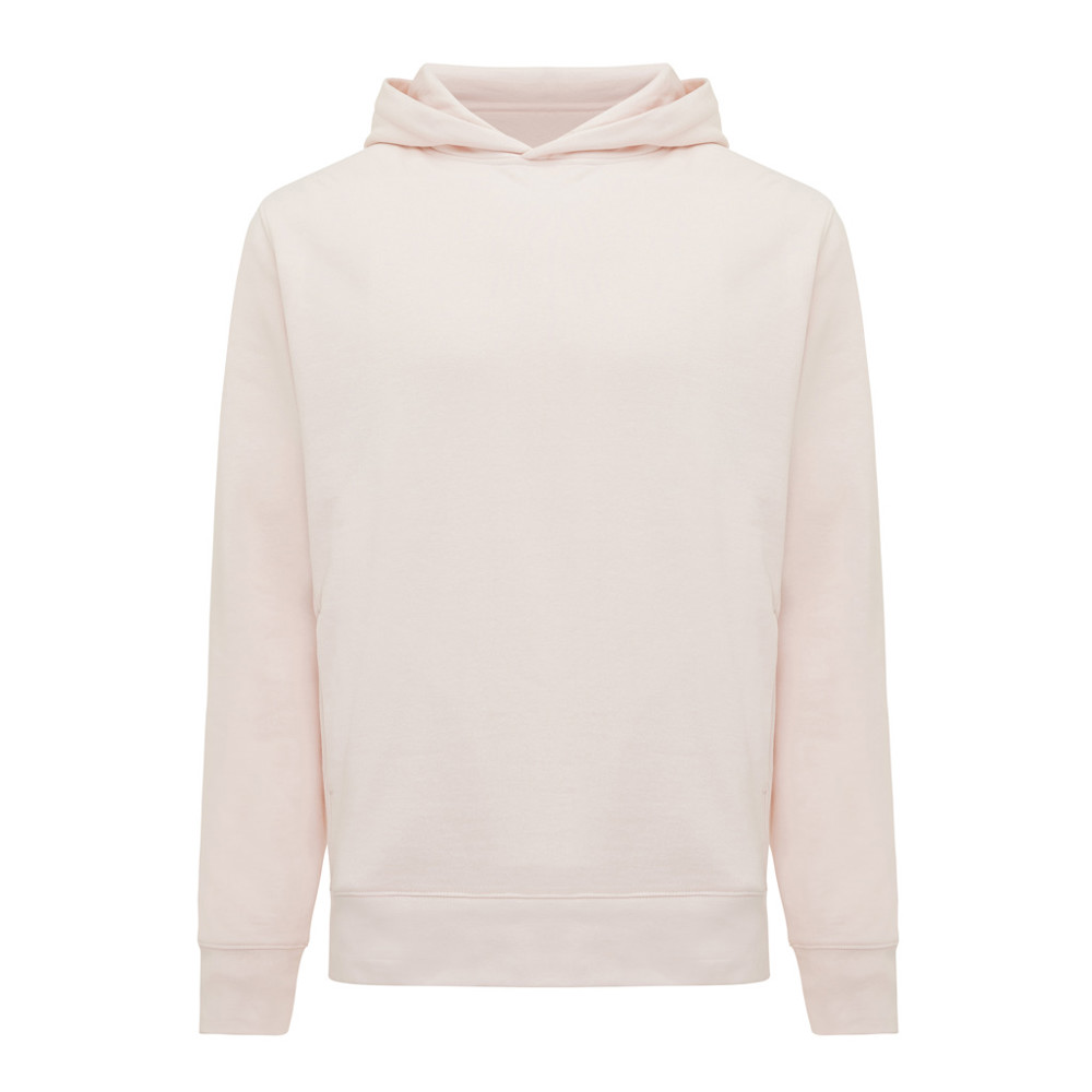 IQONIQ Yengo recycled cotton hoodie with sidepockets - cloud pink (± PMS 11-1408 TCX)