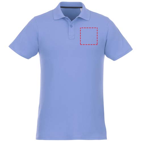 Helios 180 g/m2 short sleeve men's polo