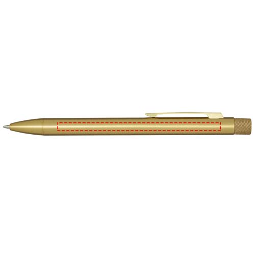Beatriz recycled brass ballpoint pen (blue ink)