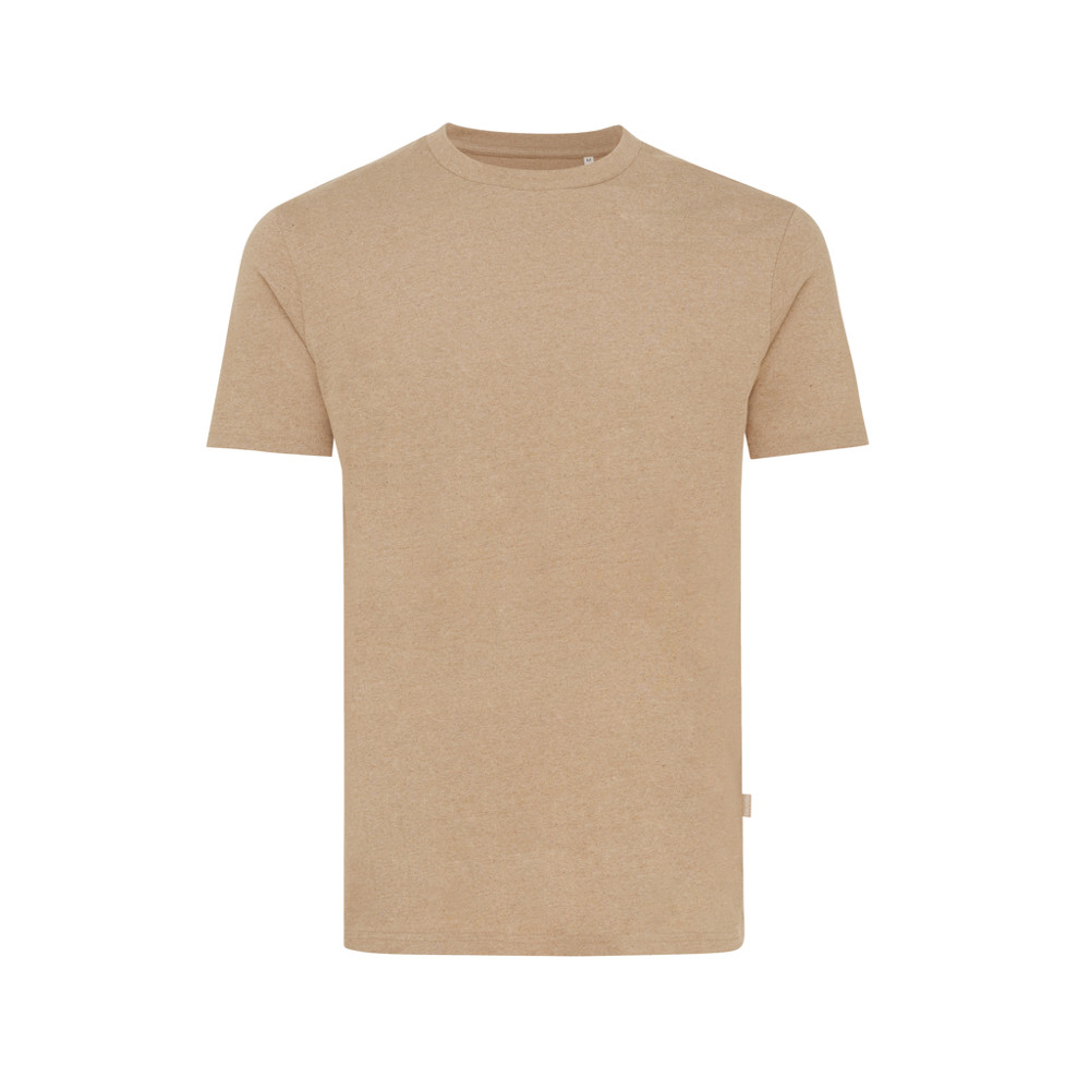 IQONIQ Manuel recycled cotton t-shirt undyed - heather brown (± PMS heather brown)
