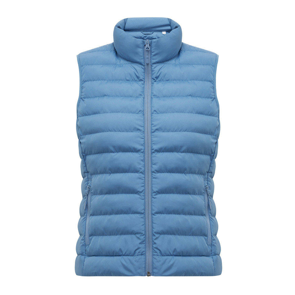 IQONIQ Meru women recycled polyester bodywarmer - Moon blue (± PMS 17-4029 TCX)