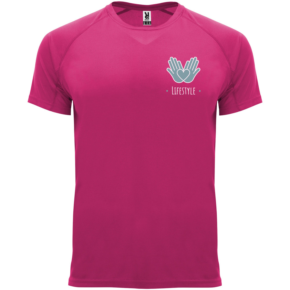 Bahrain 135 g/m2 short sleeve men's sports t-shirt