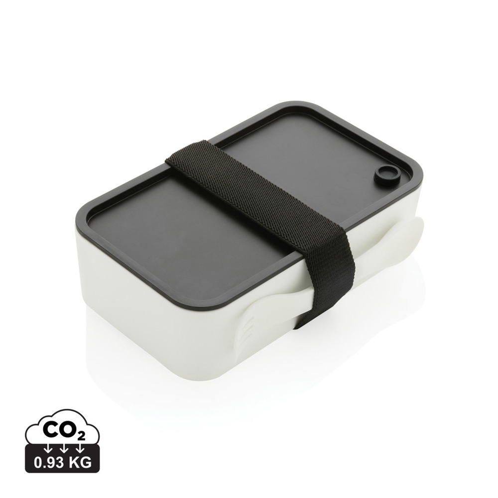 PP lunch box with spork