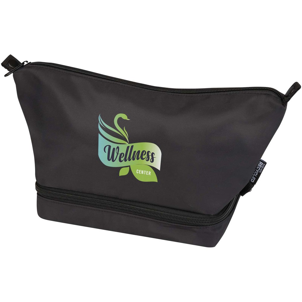 Trip Aware™ recycled travel toiletry bag 6L